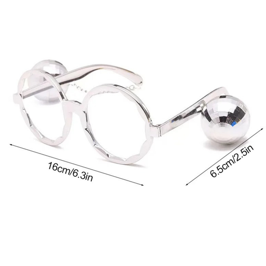 Disco Ball Hat ,Disco Cowboy Hat Sunglasses for Adult 80s Birthday Disco Party Decoration Wedding Bride To Be Party Decor Mirror Disco Cap