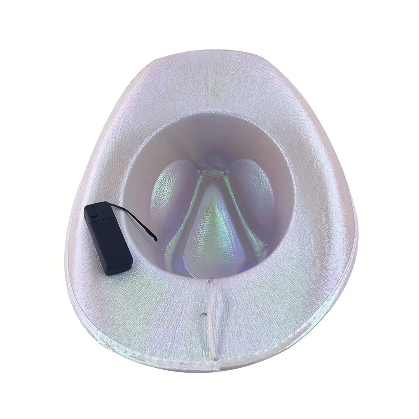 LED Light Up Cowboy/Cowgirl Hat – Luminous Western Party Hat