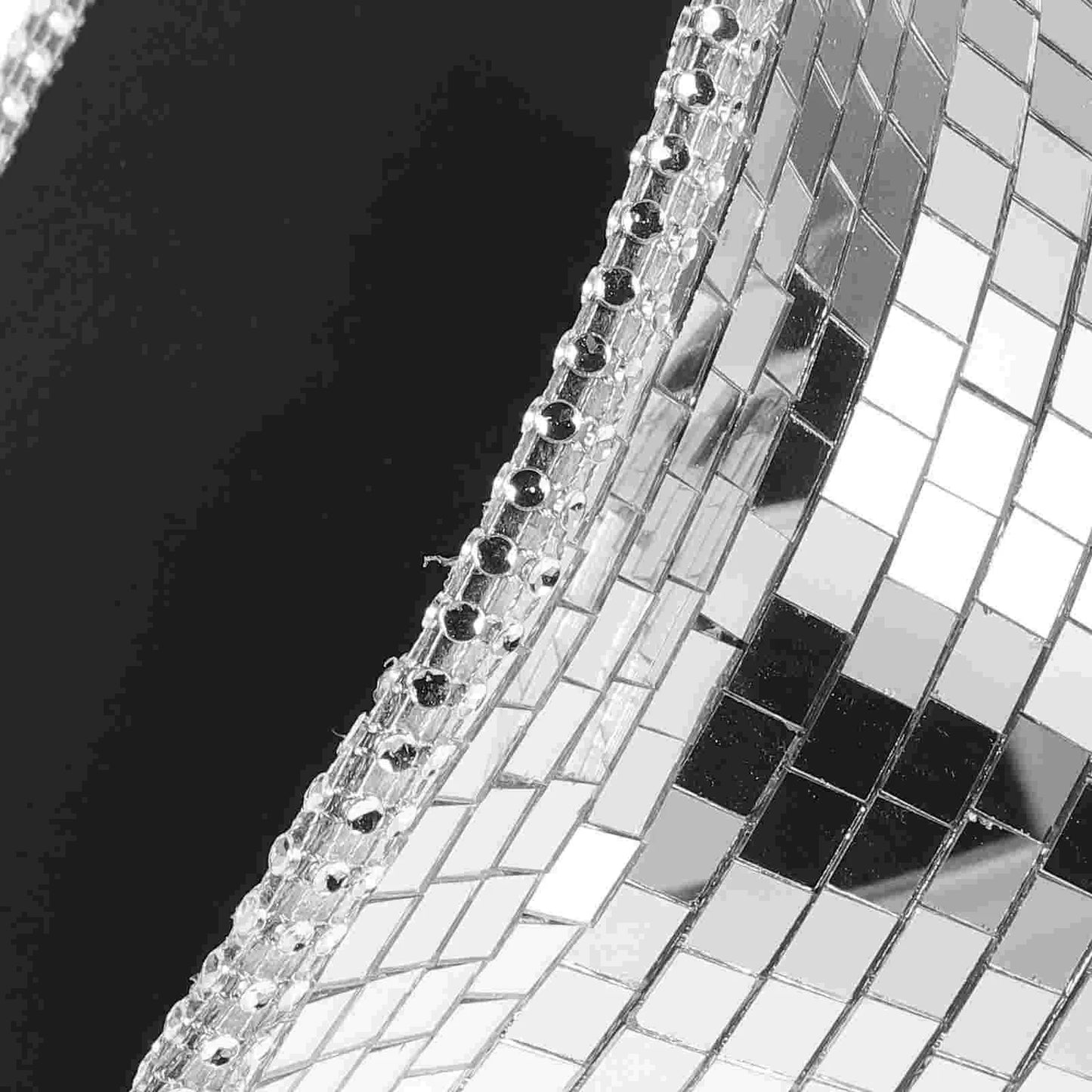 Silver Mirror Disco Cowgirl Hat – for Festivals & Party Events